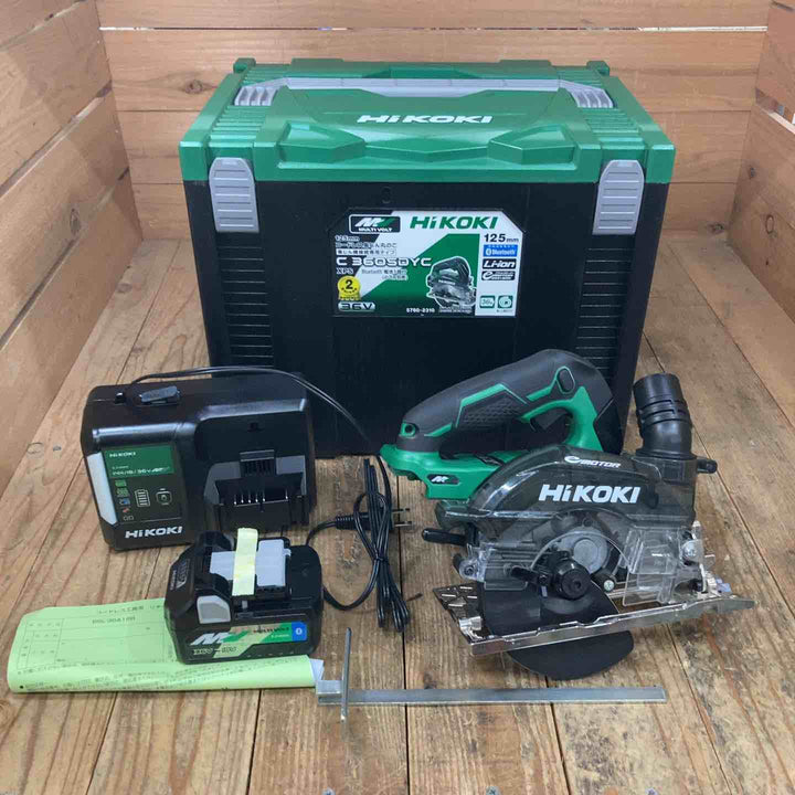 ★ハイコーキ(HIKOKI ※旧:日立工機) コードレスマルノコ C3605DYC(XPS)【所沢店】≪特価≫