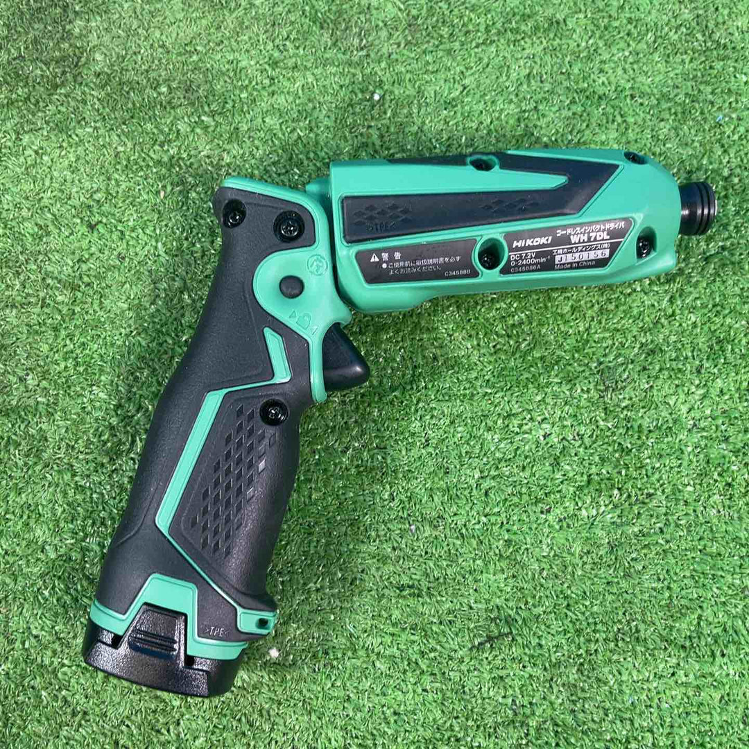 【美品】◇ハイコーキ(HIKOKI ※旧:日立工機) 7.2V コードレスペンインパクトドライバー WH7DL(2LCSK)【岩槻店】