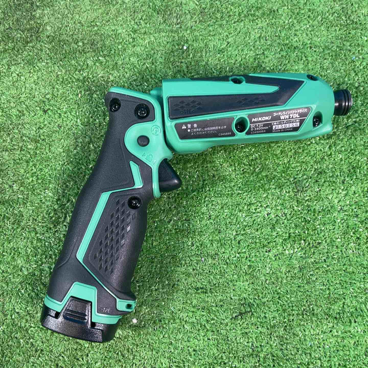 【美品】◇ハイコーキ(HIKOKI ※旧:日立工機) 7.2V コードレスペンインパクトドライバー WH7DL(2LCSK)【岩槻店】