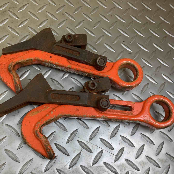 日本クランプ 覆工板吊り専用クランプ 1t FX-1TON　4個セット【川崎店】