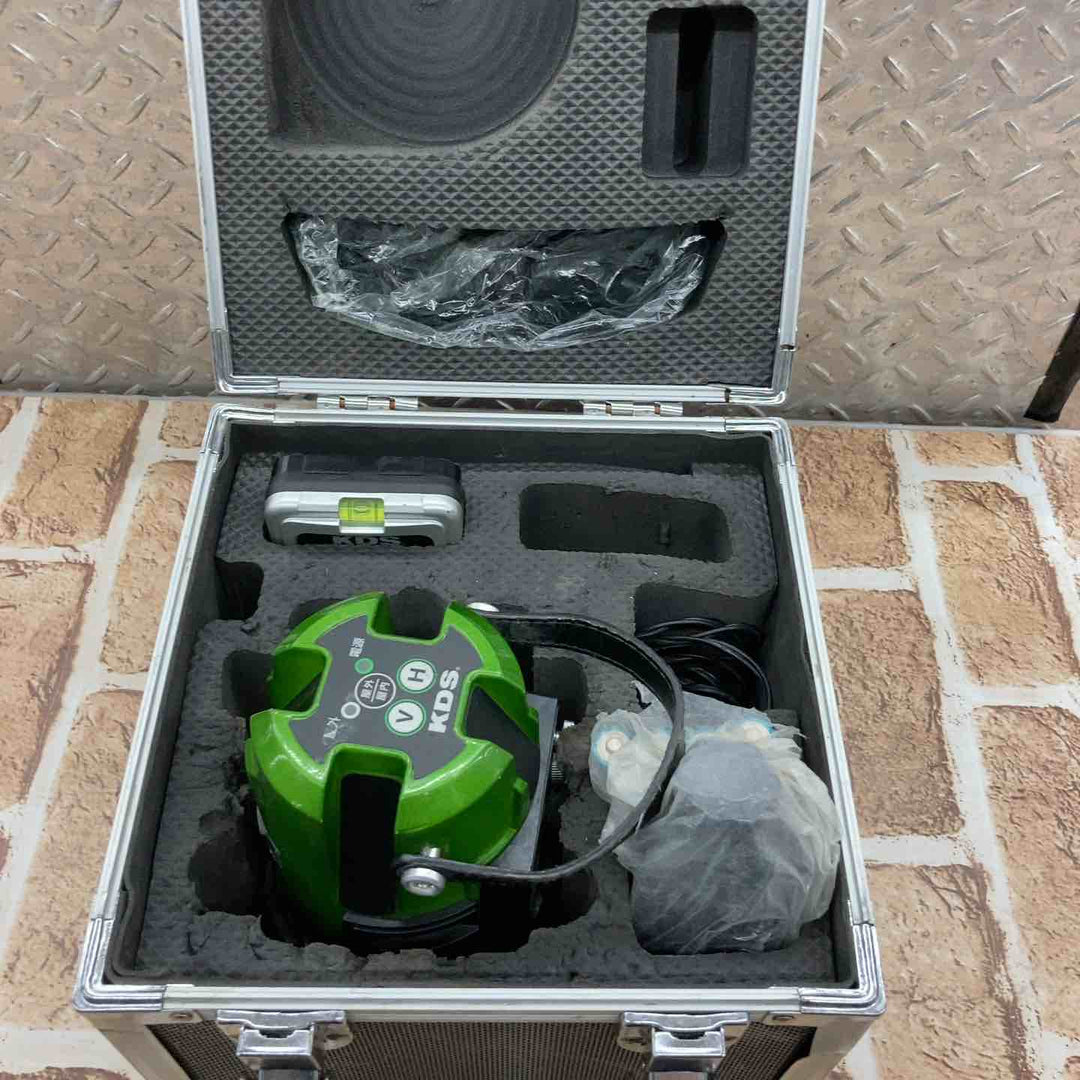 ◇KDS リアルグリーン レーザー墨出し器 縦・横  ATL-25RG【所沢店】