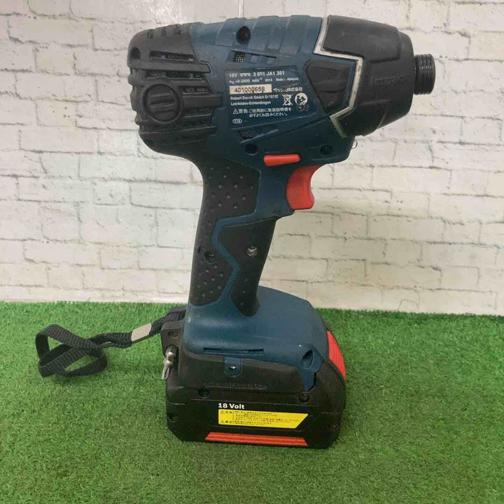 ◇BOSCH(ボッシュ) 18Vバッテリー インパクトドライバー GDR18V-LIS【町田店】