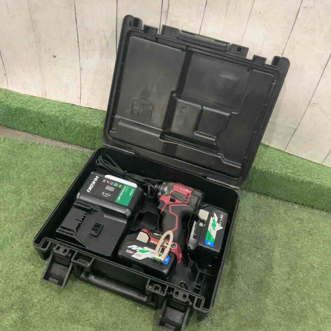 ★ハイコーキ(HIKOKI ※旧:日立工機) コードレスインパクトドライバー WH36DC(2XPR) 36V 動作確認済【川口店】