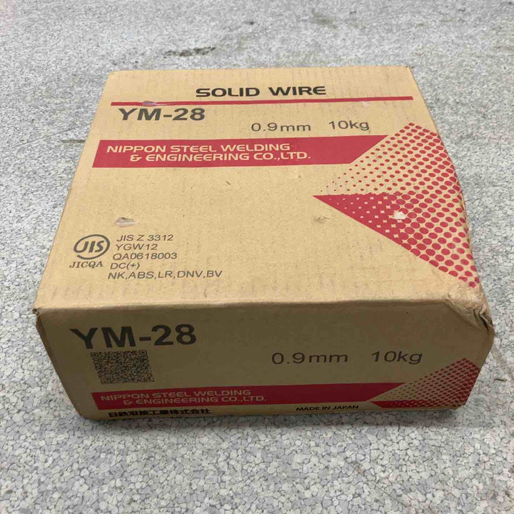 ◇ソリッドワイヤ YGW12 0.9mm 10kg/巻 YM-28、MG-50T、YM-45T適合 10kg/巻【八潮店】