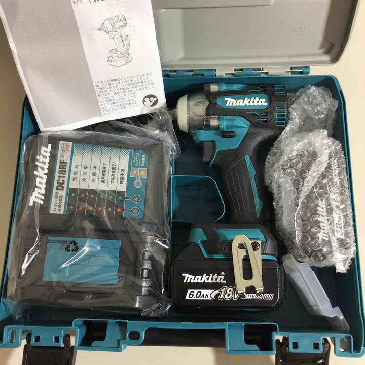 【未使用品】★純正バッテリー2個&充電器付き フルセット★マキタ(makita) コードレスインパクトレンチ TW300DRGX【戸田店】