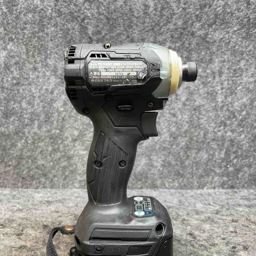 マキタ(makita) コードレスインパクトドライバー TD160DRGXB【桶川店】