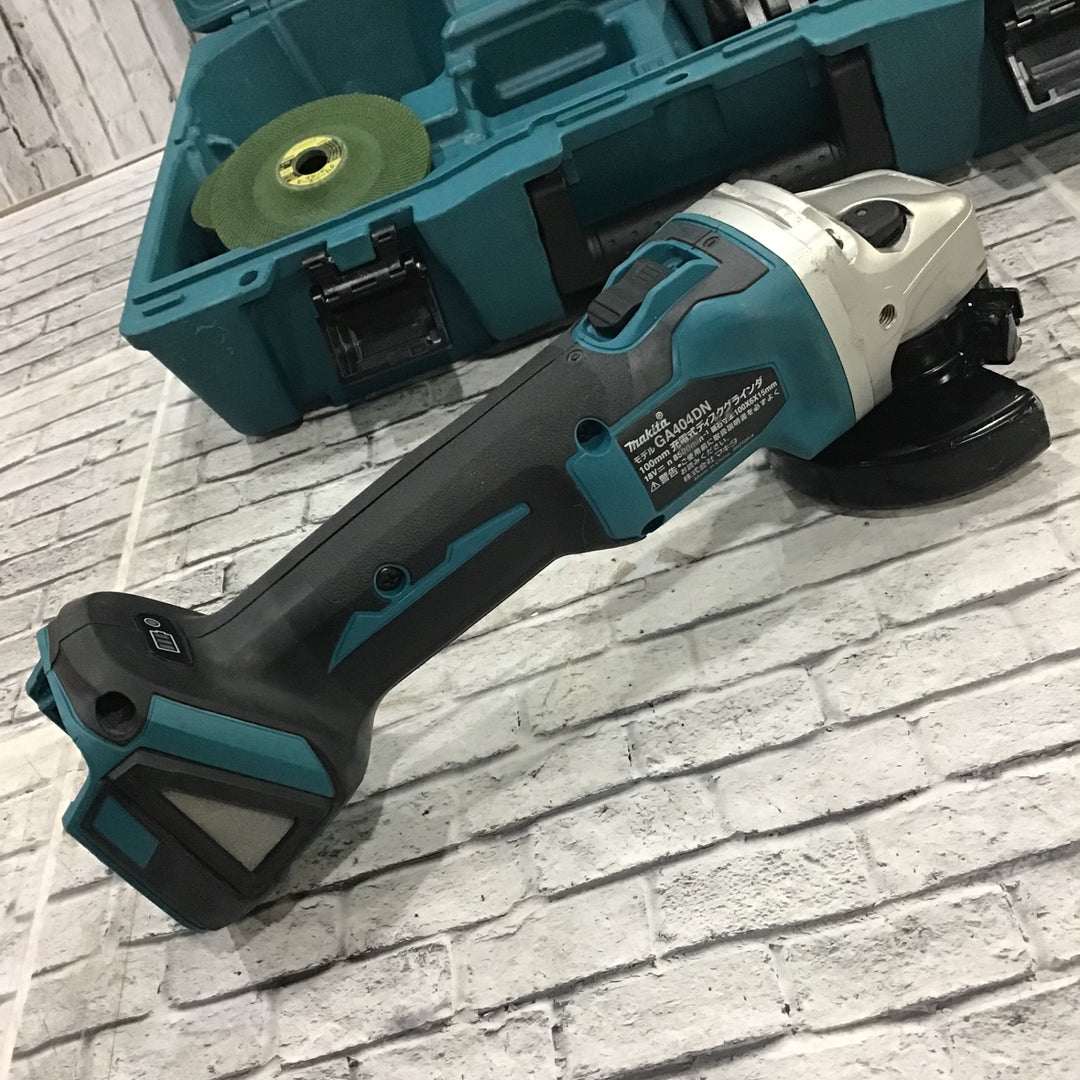 ★マキタ(makita) 100mmコードレスディスクグラインダ GA404DRGXN【川口店】