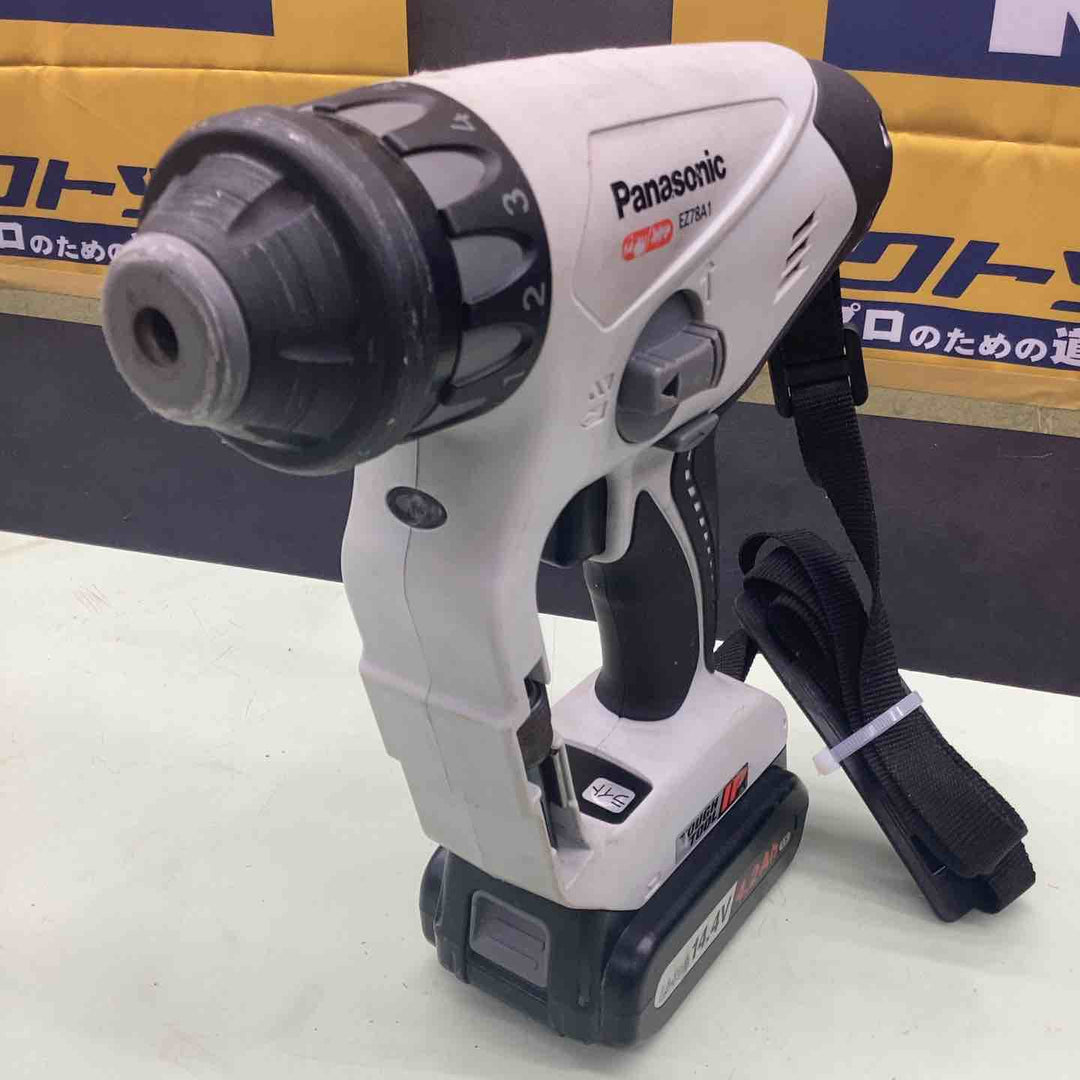★パナソニック(Panasonic) コードレスマルチハンマドリル EZ78A1LS2F-H　穴あけ　ネジ締め　肩掛けベルト　【越谷店】