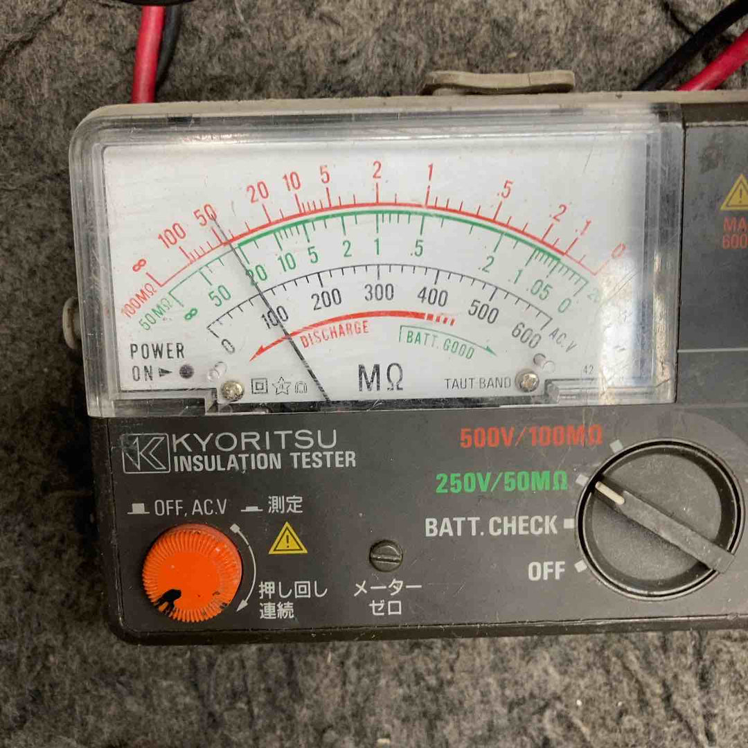 【現状品】◇共立電気計器(KYORITSU) 絶縁抵抗計 3144【鴻巣店】