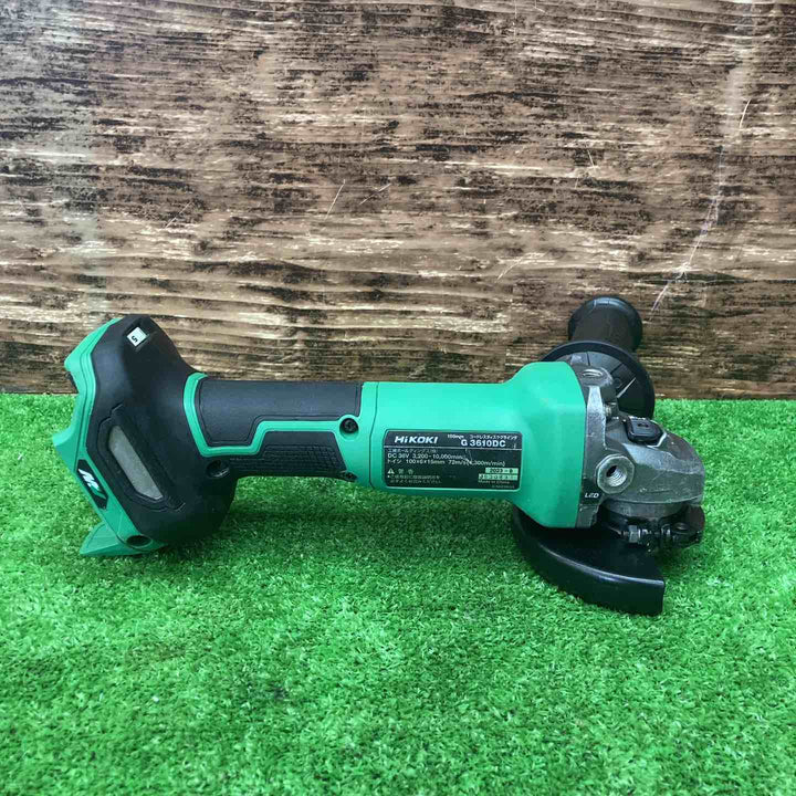 ★ハイコーキ(HIKOKI ※旧:日立工機) 100mmコードレスディスクグラインダ G3610DC(2XPZ)【川越店】