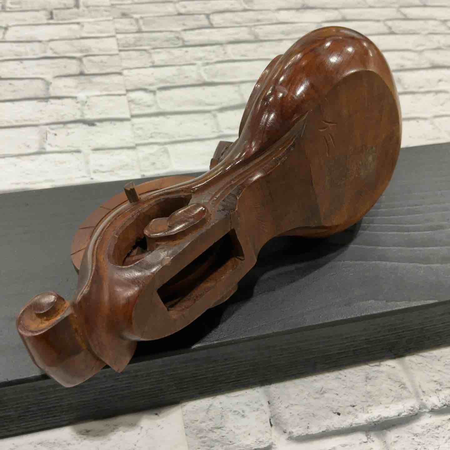 銘:仁 墨壺 墨つぼ 鎚と鼠 全長約260mm 【川口店】 – アクトツール