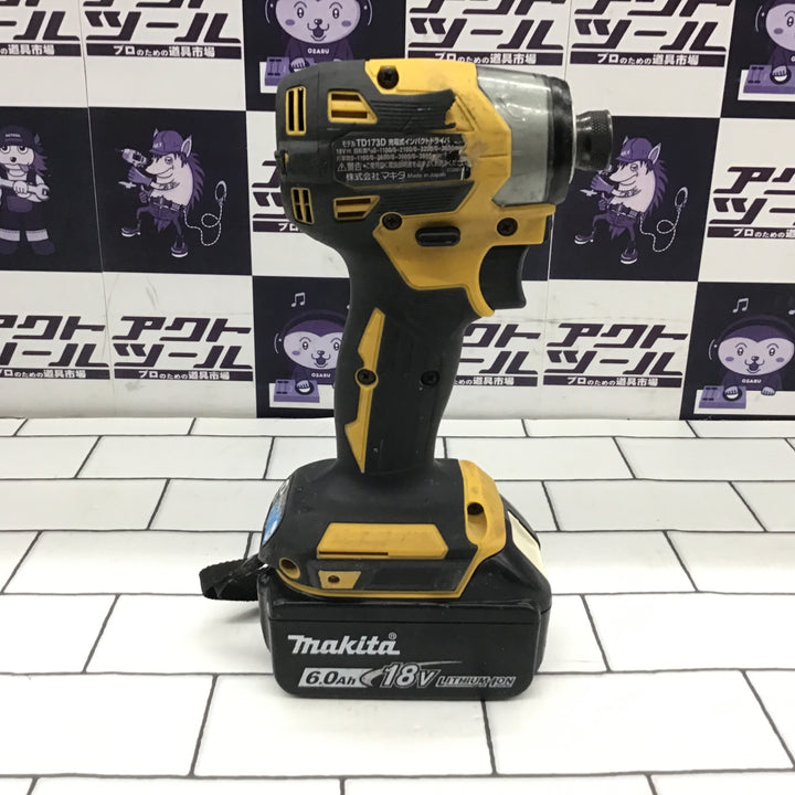 ★マキタ(makita) コードレスインパクトドライバー TD173DGXFY【所沢店】