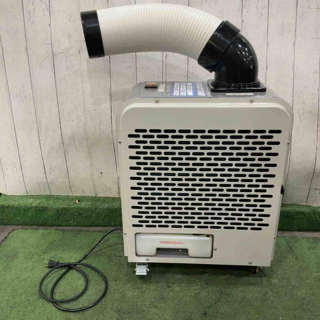 【店頭受取り限定】広電 スポットクーラー 業務用 小型 板金 冷風ダクト付 省ドレン設計 エアフィルター付 キャスター付 防塵スイッチ KES151SNAB【川口店】