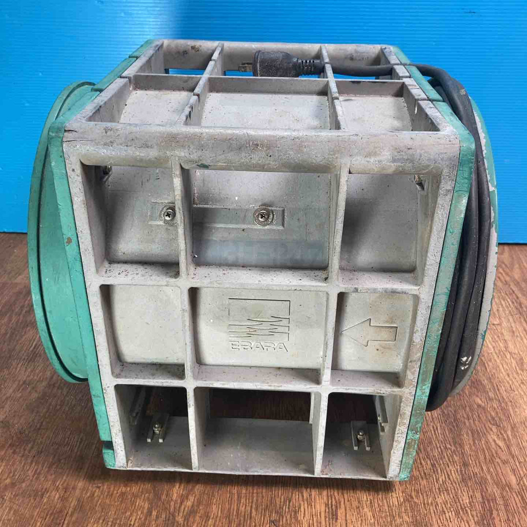 【中古品】◇エバラ(荏原製作所) 送風機 APM6 ポータブルファン ★約4Mのダクト付き！【岩槻店】