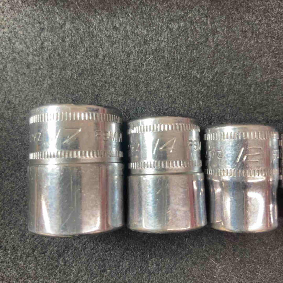 【中古品】 スナップオン(Snap-on) FSM81～FSM241 シャローソケット 10点セット 【東大和店】