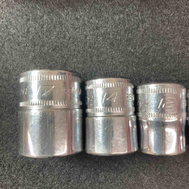 【中古品】 スナップオン(Snap-on) FSM81～FSM241 シャローソケット 10点セット 【東大和店】