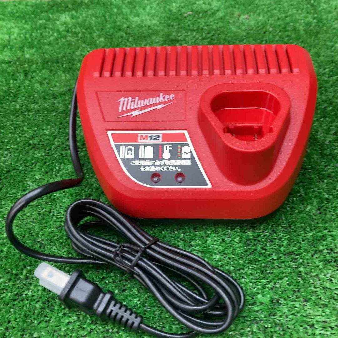 ミルウォーキー バッテリーM12B4(12V4.0Ah) M12B6(12V6.0Ah) 充電器C12C 美品セット【川越店】