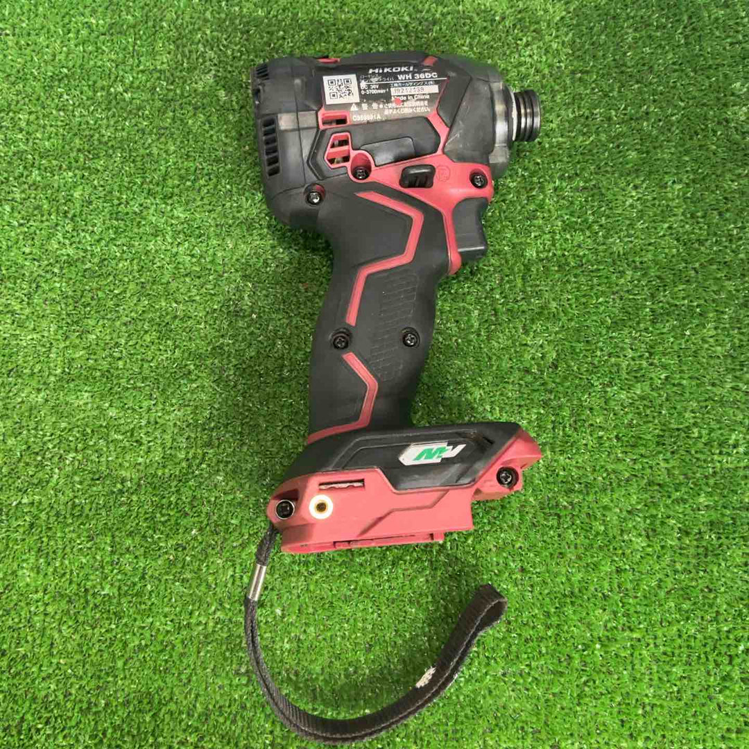 ★ハイコーキ(HIKOKI ※旧:日立工機) コードレスインパクトドライバー WH36DC(NNR)【草加店】