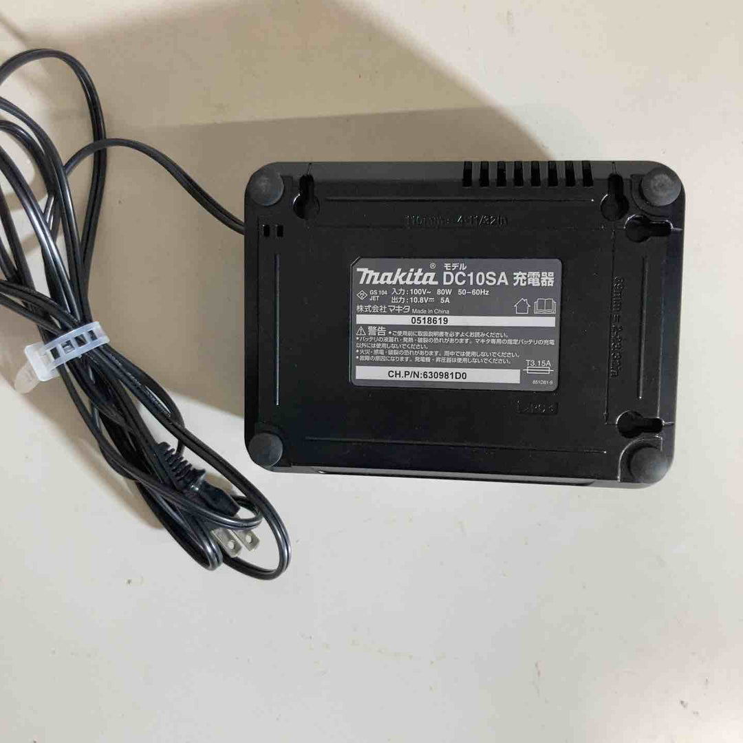 ◇マキタ(makita) スライド10.8V用急速充電器 DC10SA【戸田店】