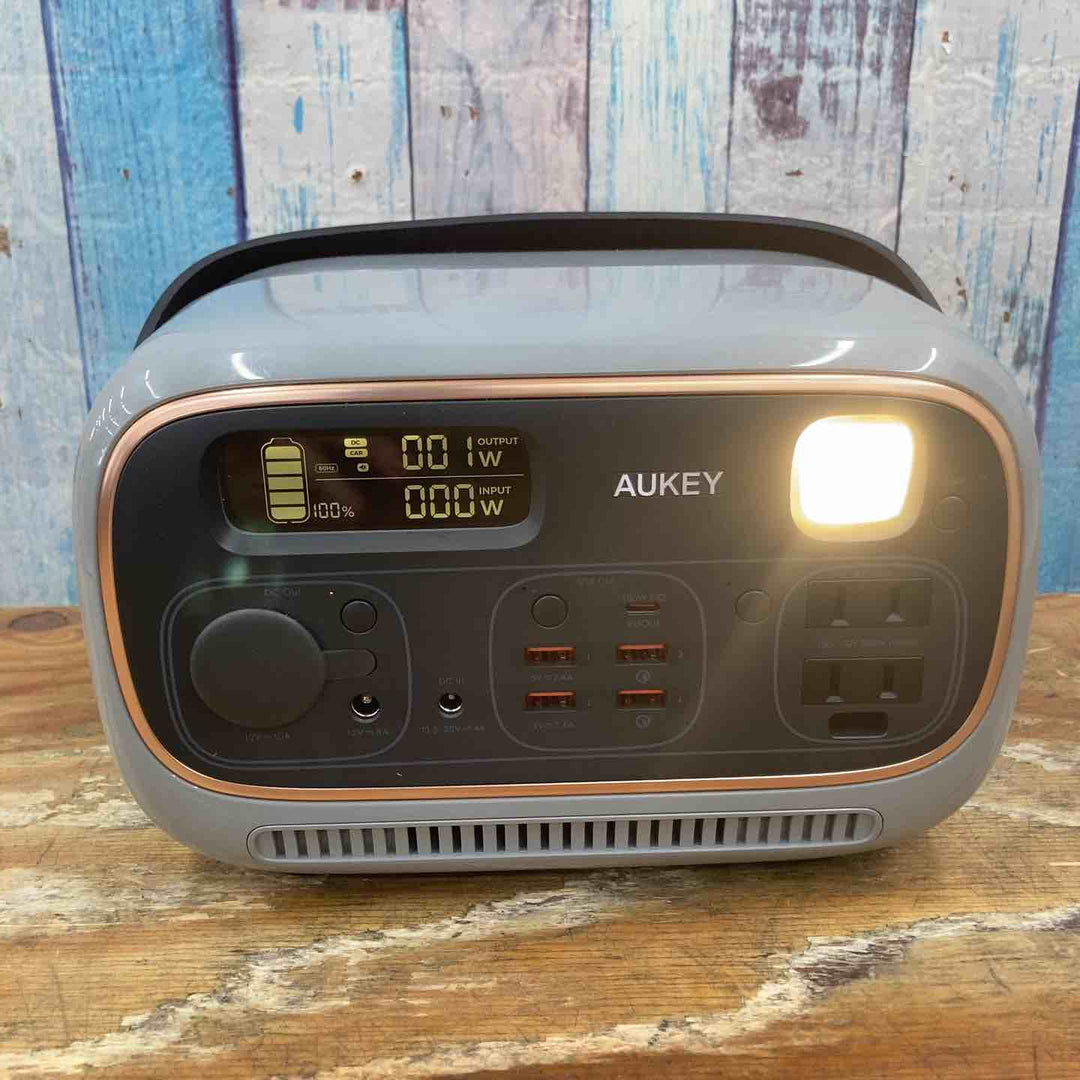 【中古美品】AUKEY 297Wh ポータブル電源 PS-RE03 ブルー【柏店】