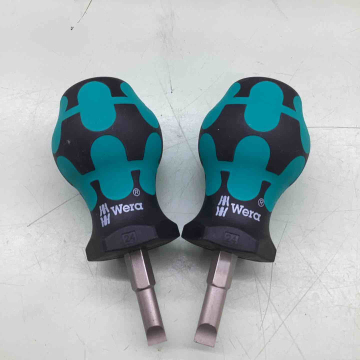 ヴェラ(wera)スタビードライバー 5本組セット プラス3本 マイナス2本 コンパクト 小型 短い 狭い場所 ネジ 【越谷店】