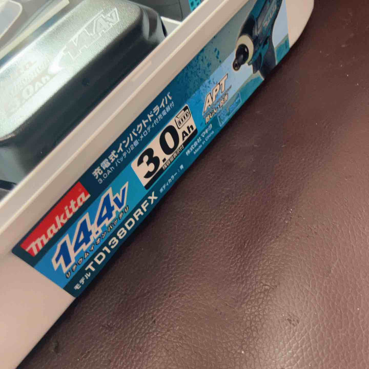 【未使用(店頭展示品)】★マキタ(makita) コードレスインパクトドライバー TD138DRFX 14.4V【東大和店】