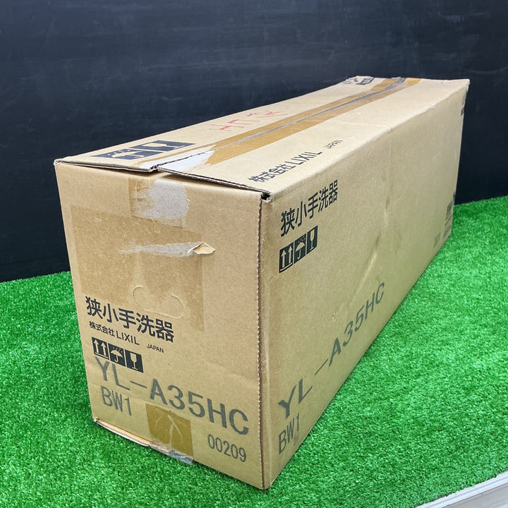 【未使用品】LIXIL(リクシル) INAX 狭小手洗器(Pトラップ) ピュアホワイト YL-A35HC/BW1【電材館越谷店】