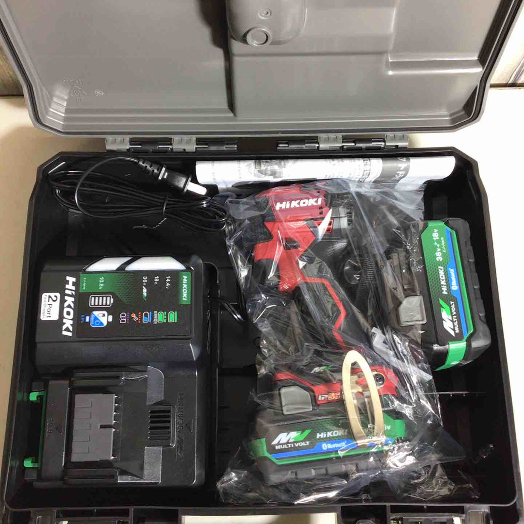 ★ハイコーキ(HIKOKI ※旧:日立工機) コードレスインパクトドライバ スコーピオンレッド WH36DD(2XHRSZ)【戸田店】