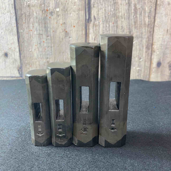 【未使用(店頭展示品)】玄翁(玄能)菱貫 60・80・100・120(匁) 4本まとめ 総重量：1.69Kg【東大和店】