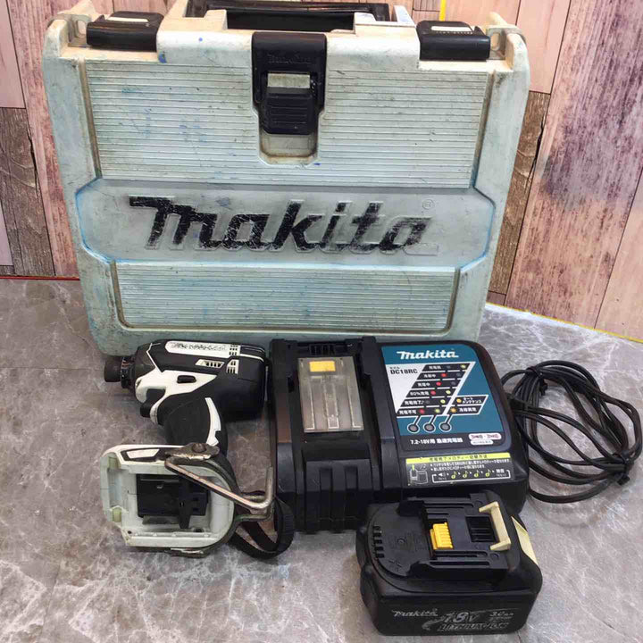 ★マキタ(makita) コードレスインパクトドライバー TD138DRFXW【八潮店】