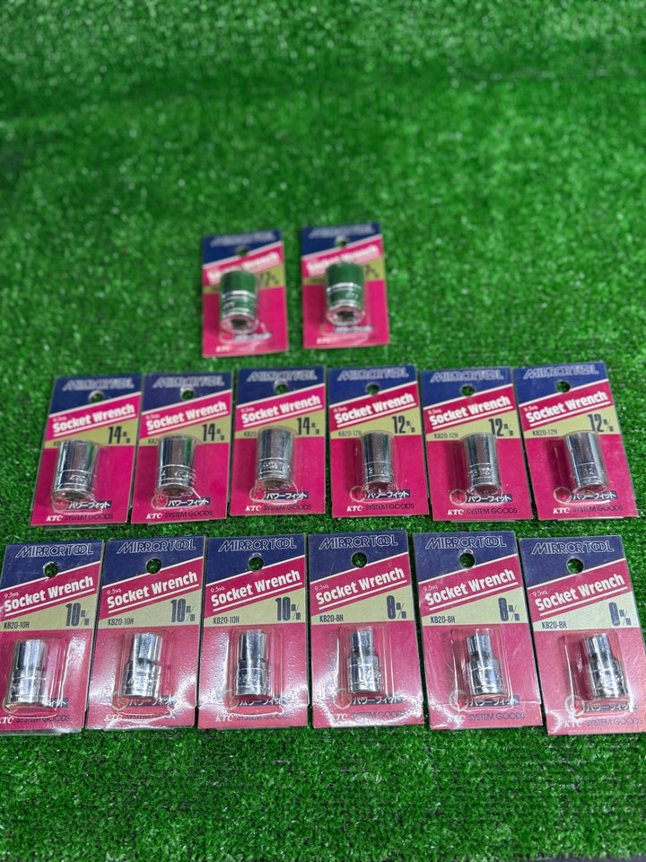 藤沢店【未使用品】 KTC MIRRORTOOL ソケット まとめ売り 12.7sq 9.5sq 【藤沢店】