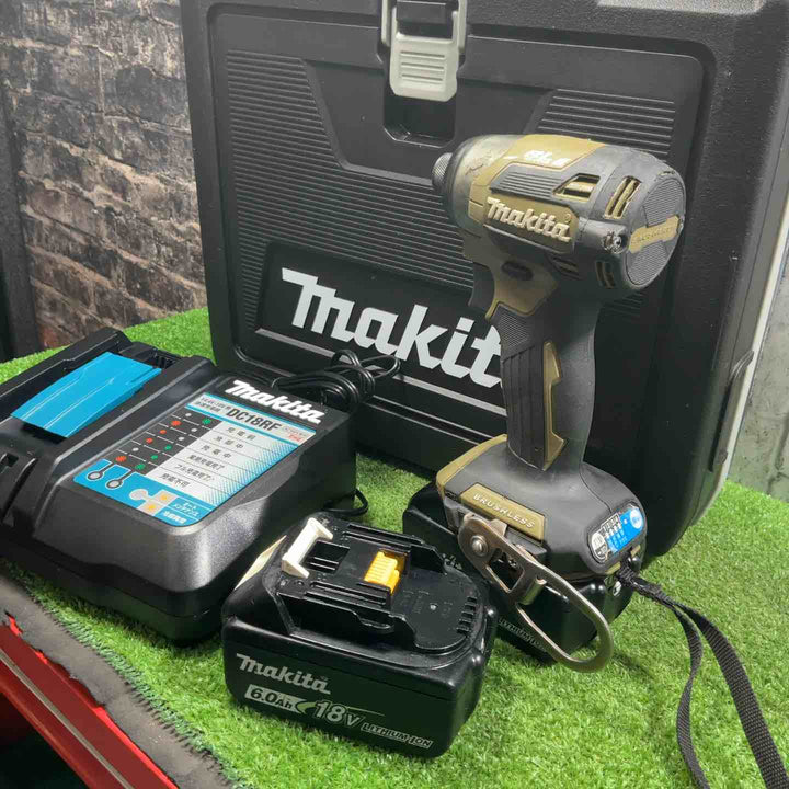 ★マキタ(makita) 18V コードレスインパクトドライバー TD173DRGXO オリーブ【川口店】