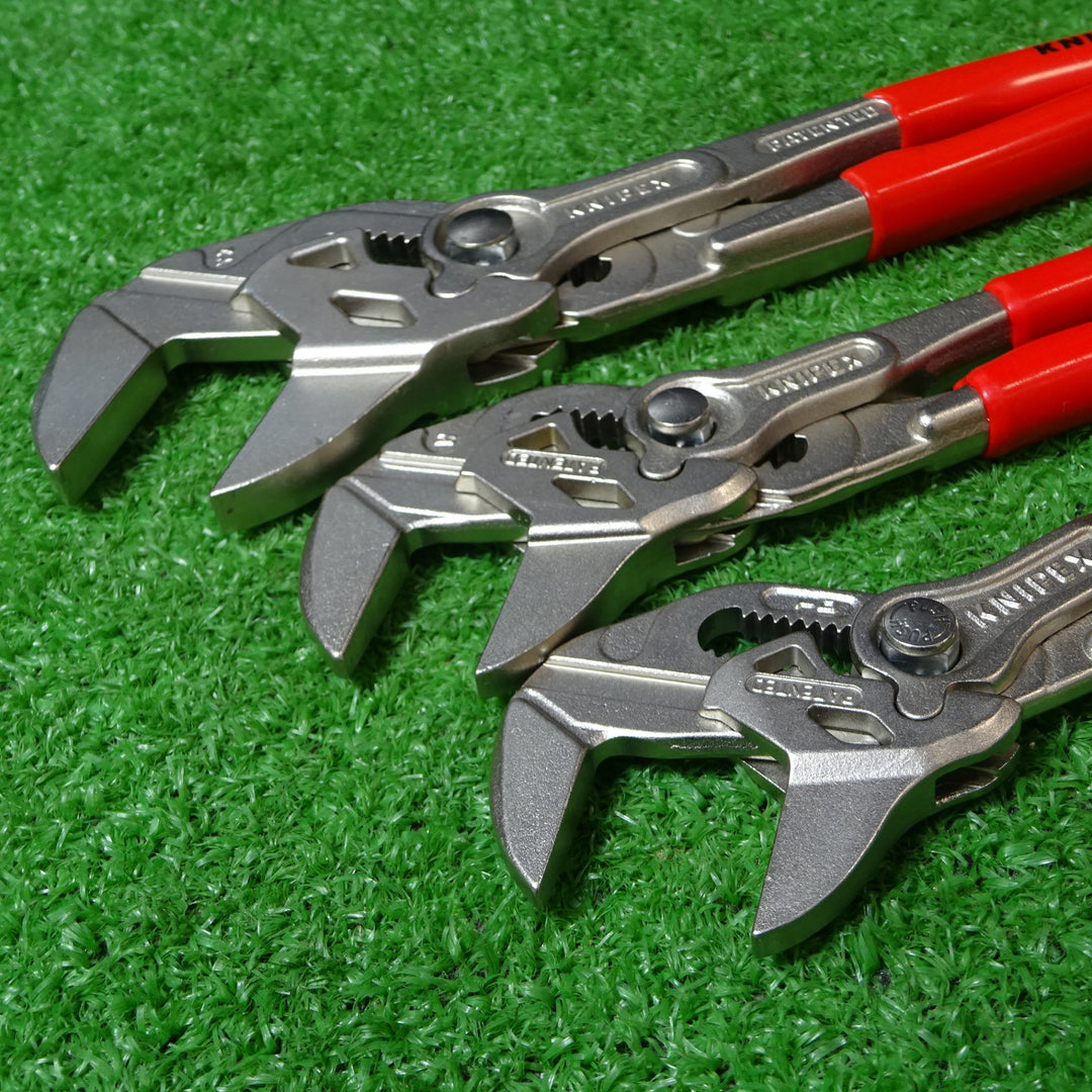 クニペックス/KNIPEX プライヤーレンチ 3本セット 86 03 150/86 03 180/86 03 250【岩槻店】