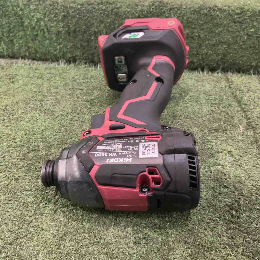 ★ハイコーキ(HIKOKI ※旧:日立工機) コードレスインパクトドライバー WH36DC(2XPR) 36V 動作確認済【川口店】
