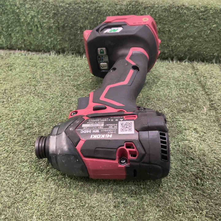 ★ハイコーキ(HIKOKI ※旧:日立工機) コードレスインパクトドライバー WH36DC(2XPR) 36V 動作確認済【川口店】