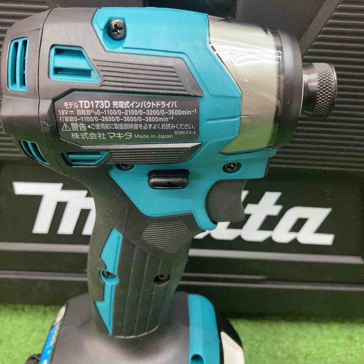 マキタ(makita) コードレスインパクトドライバー TD173DRGX 回転数(min-1)[回転/分]	最速	0～3600【川越店】