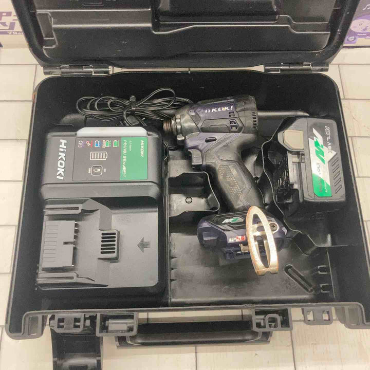 ★ハイコーキ(HIKOKI ※旧:日立工機) コードレスインパクトドライバー WH36DC(2XPD)【所沢店】