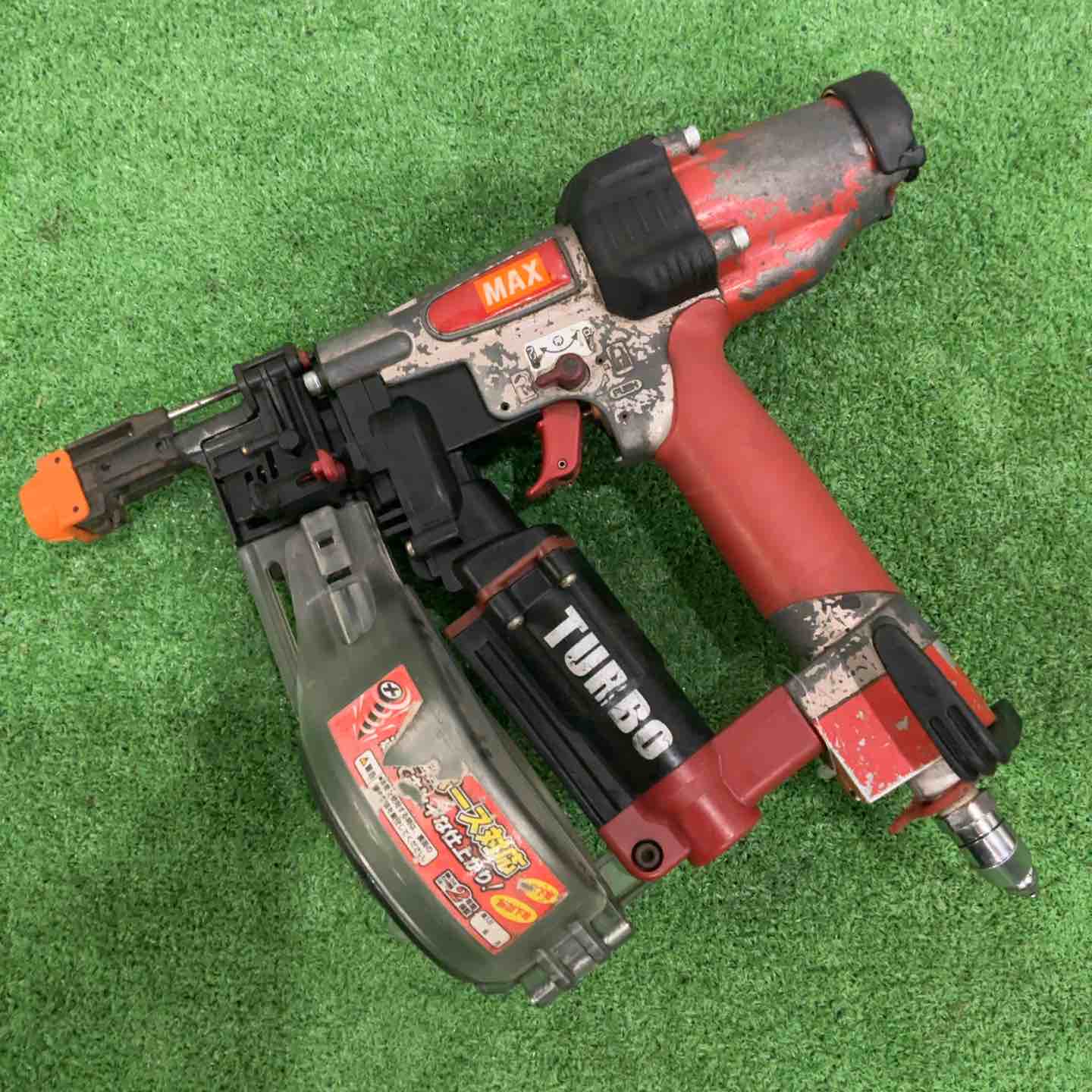 現状品】☆マックス(MAX) 高圧エアネジ打ち機 HV-R41G1 保証なし【川口