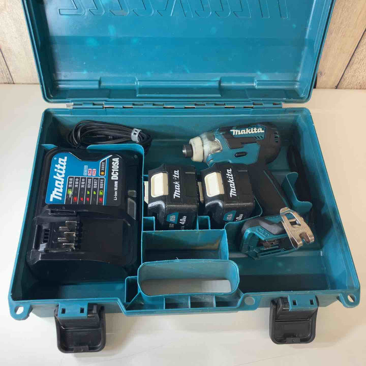 ★マキタ(makita) 10.8V コードレスインパクトドライバー TD111DSMX 純正バッテリ2個付【戸田店】