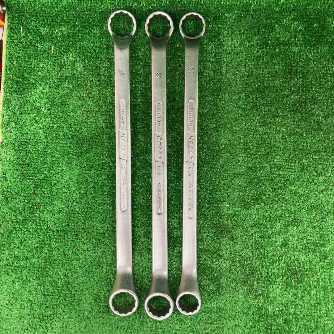 【中古品】▼HAZET メガネレンチ9本セット【川崎店】