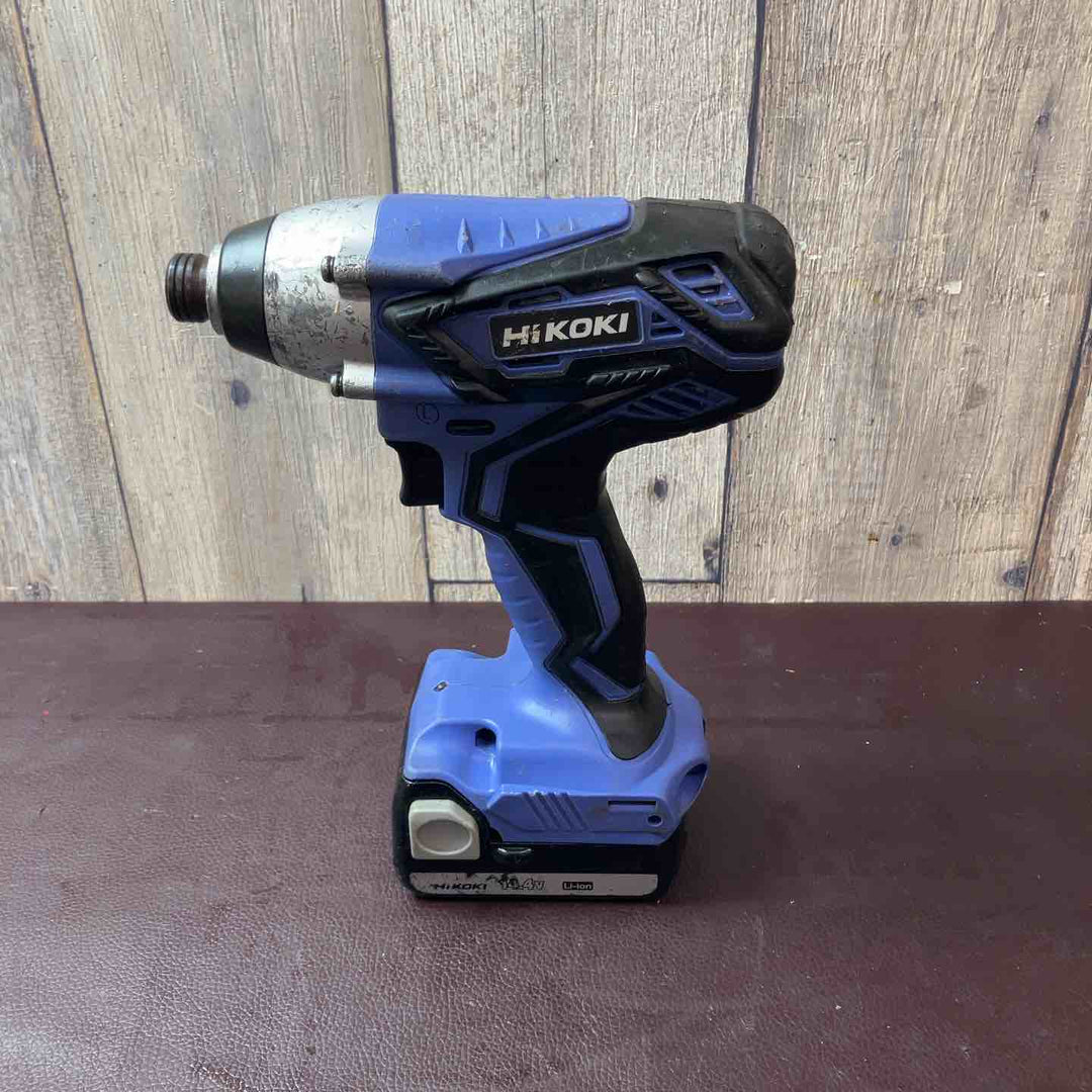 【中古品】 ハイコーキ(HIKOKI ※旧:日立工機) コードレスインパクトドライバ FWH14DGL(2LEGK) DYIモデル 【東大和店】
