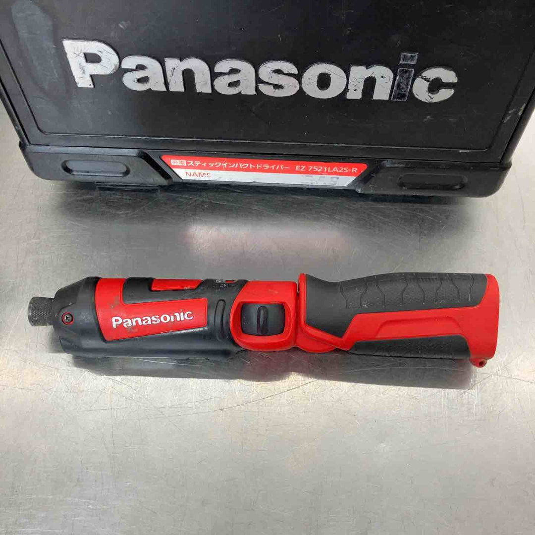 ☆パナソニック(Panasonic) コードレススティックインパクトドライバー EZ7521LA2S-R【所沢店】