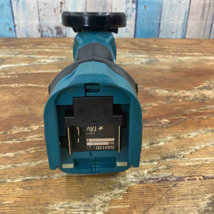 ★マキタ(makita) 100mmコードレスディスクグラインダ GA412DZ【柏店】