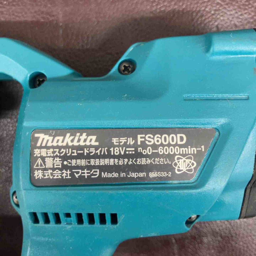 【中古品】 マキタ(makita) コードレススクリュードライバー FS600DZ 【東大和店】