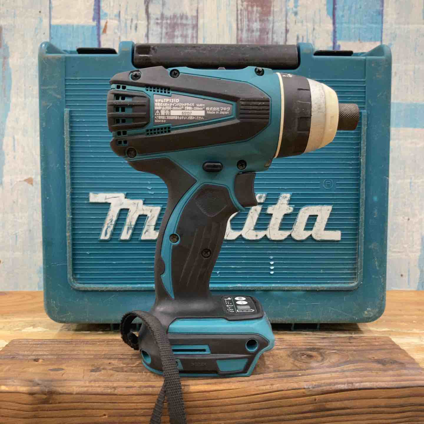 【未開封/未使用】makita マキタ 充電式インパクトドライバ TP131DRFX 3.0A 14.4V (1) ∈ 55909-1 マキタ充電式4モードインパクトドライバ 14.4VLi-ion 3.0