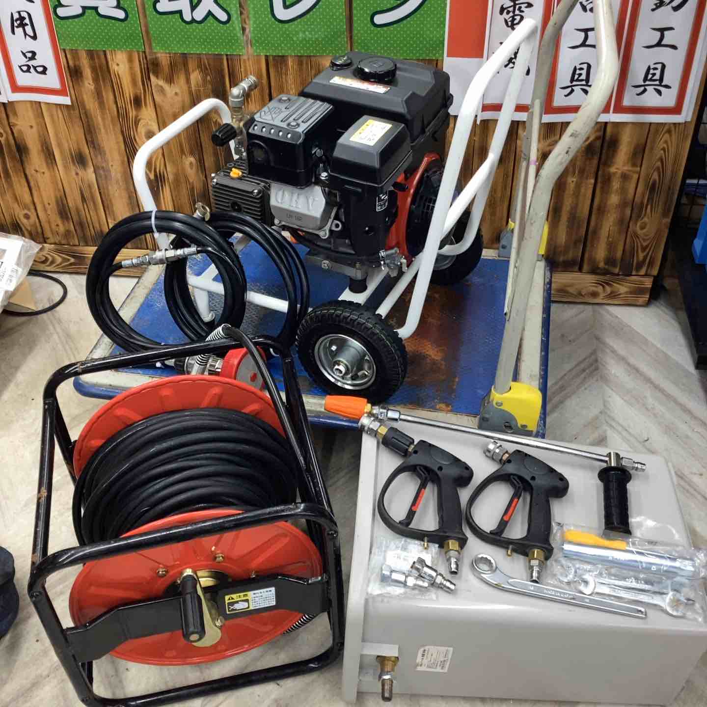 ARUMITSU 高圧洗浄機　ポータブルジェット　農機洗浄機　中古品 初田 中古 高圧洗浄機 – 農キング