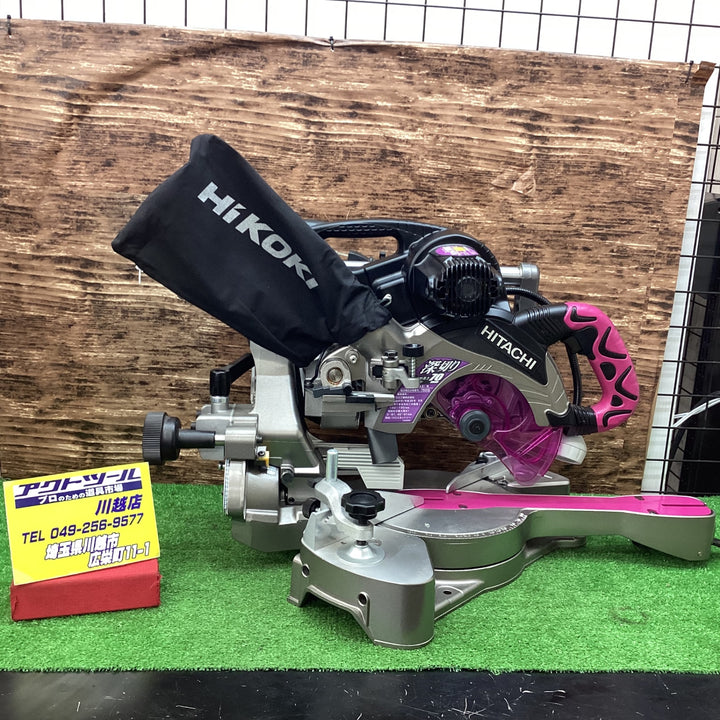 ★ハイコーキ(HIKOKI ※旧:日立工機) 卓上スライド丸のこ C7RSHC【川越店】