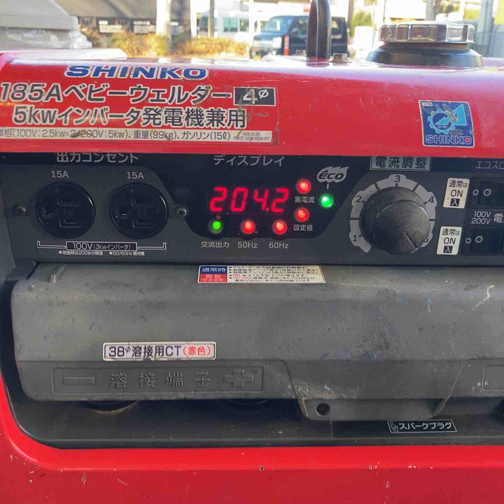 【店頭受取り限定】◇やまびこ産業機械 新ダイワ EGW185M-ISTエンジン溶接機【所沢店】