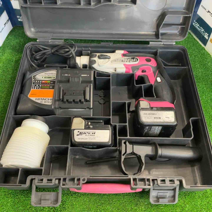 ★ハイコーキ(HIKOKI ※旧:日立工機) コードレスハンマドリル DH14DSL(2SLCK)【草加店】