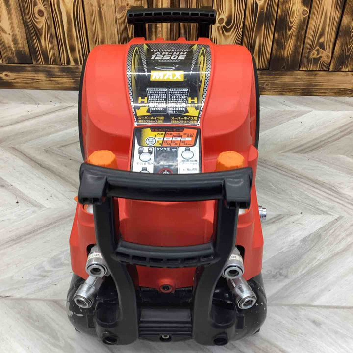 ★マックス(MAX) エアコンプレッサー AK-HH1250E_レッド【越谷店】
